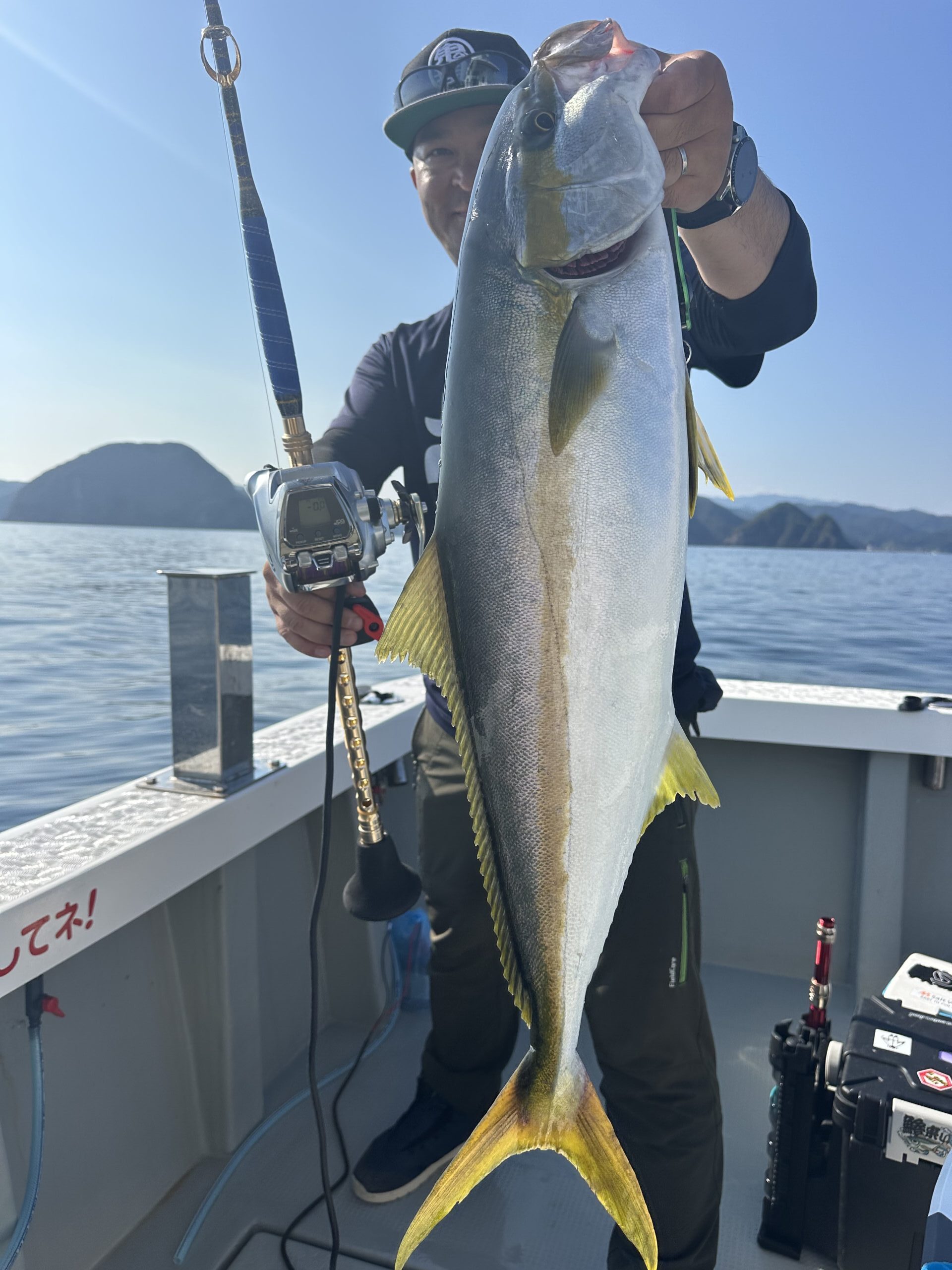 タテ釣り初出船
