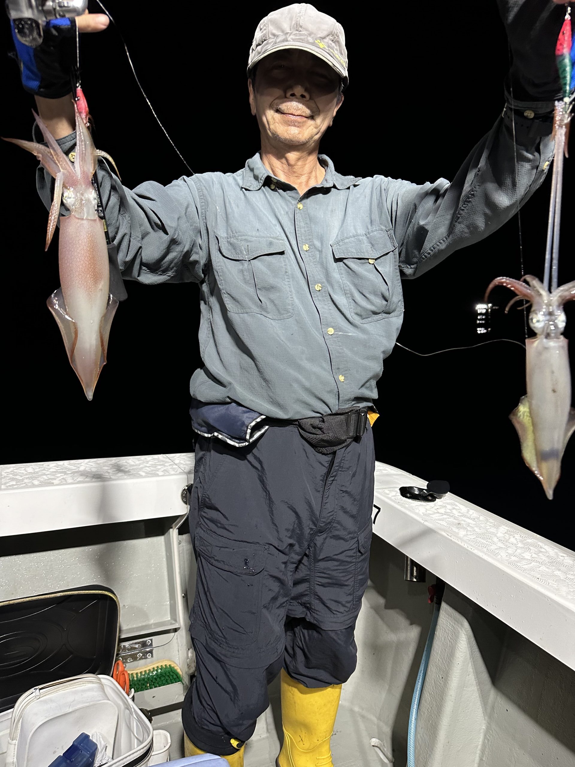 シロイカ釣れました～