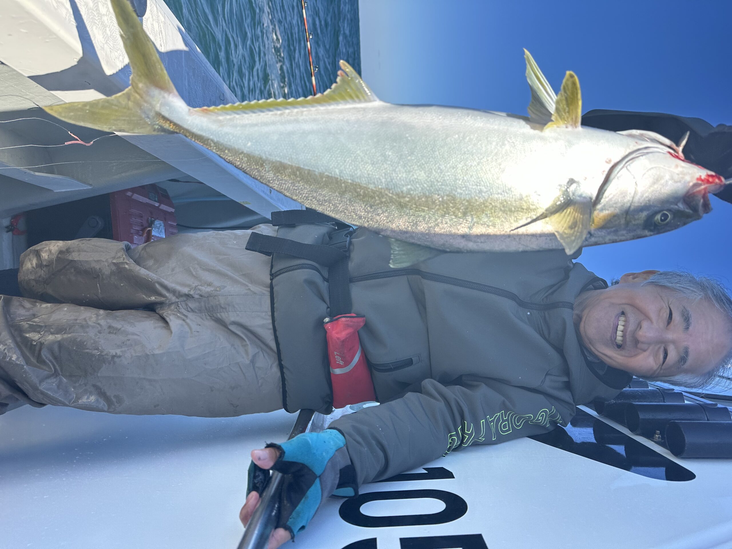 季節外れの絶好の釣り日和