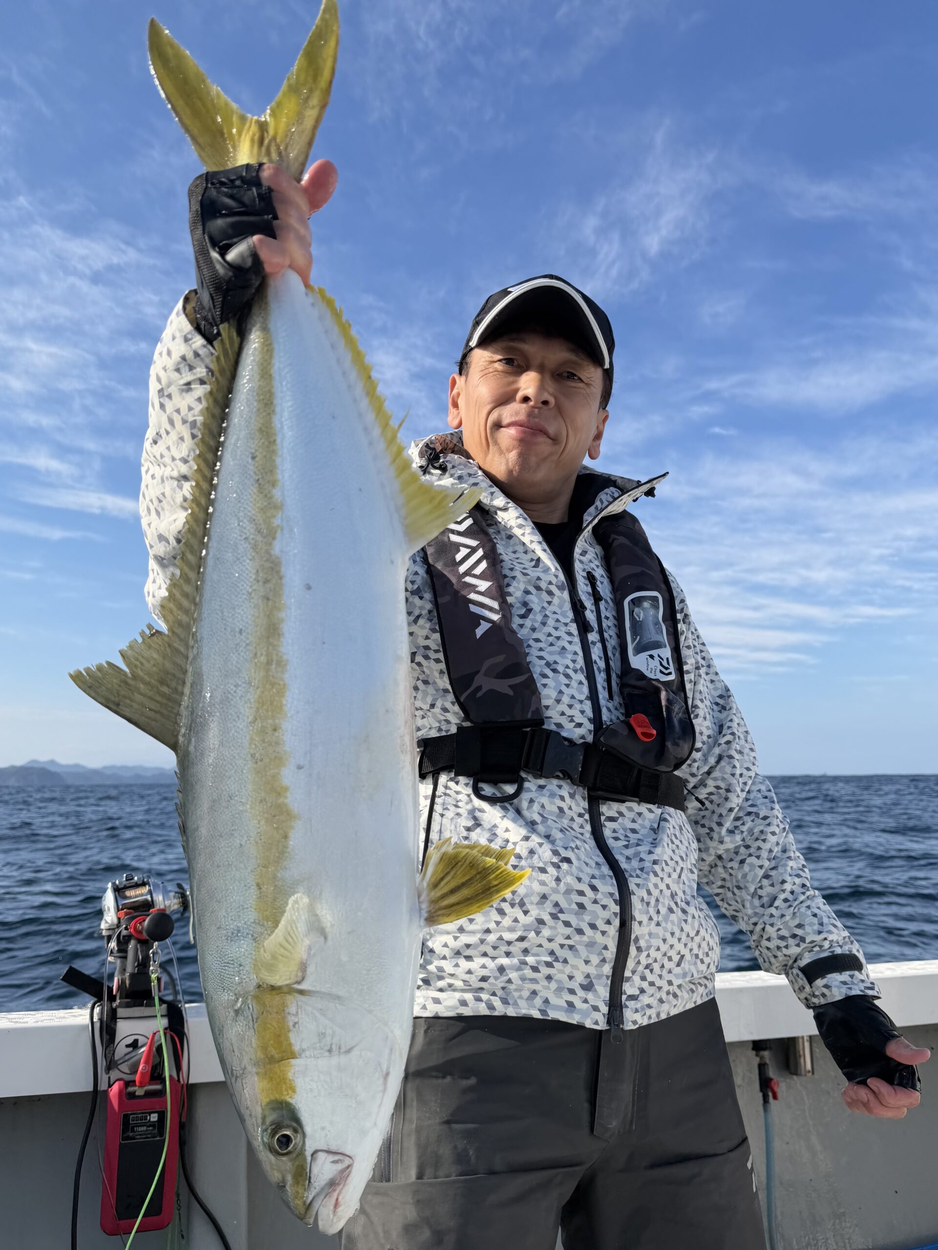 タテ好調キープ　竿頭青物１１本